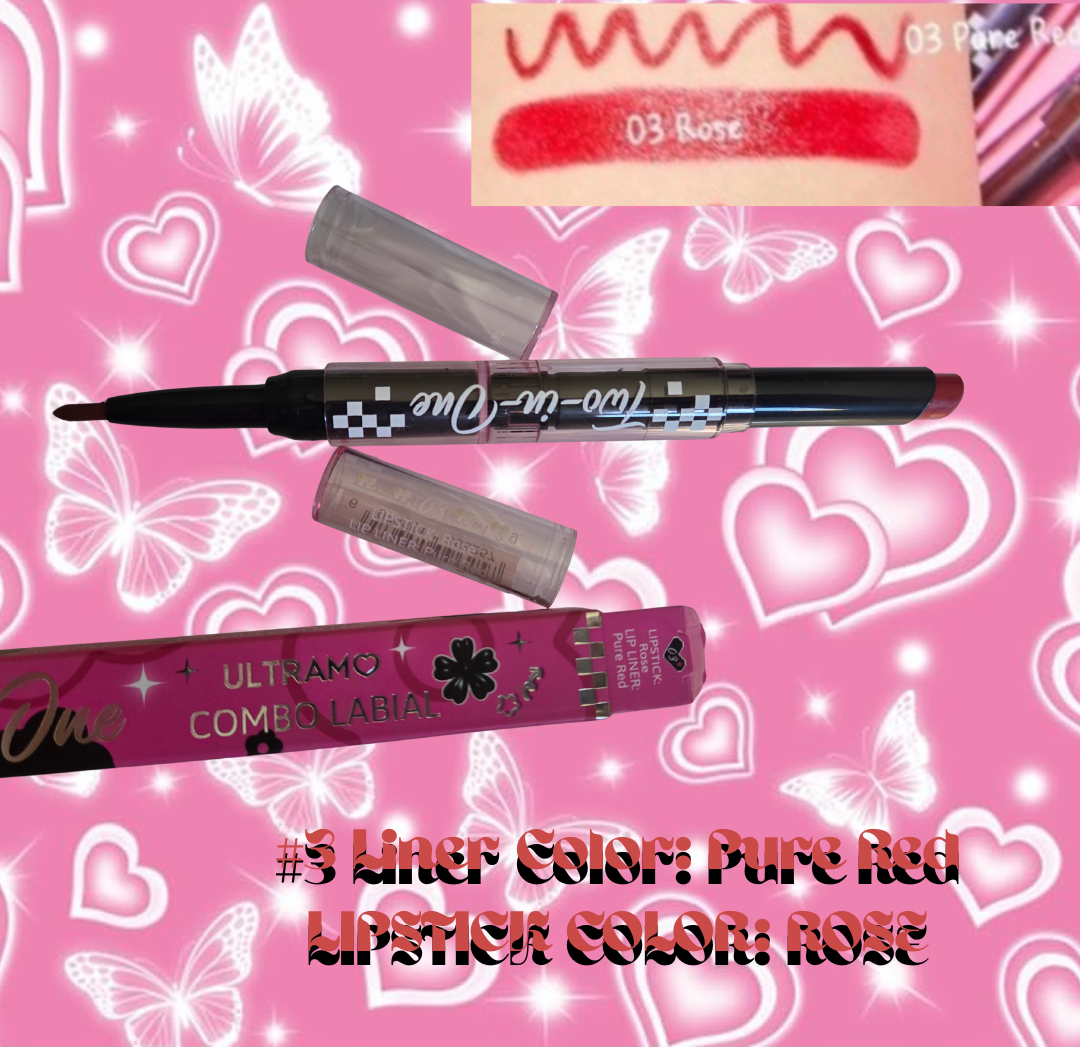 TWO-IN-ONE Lipliner/Lipstick