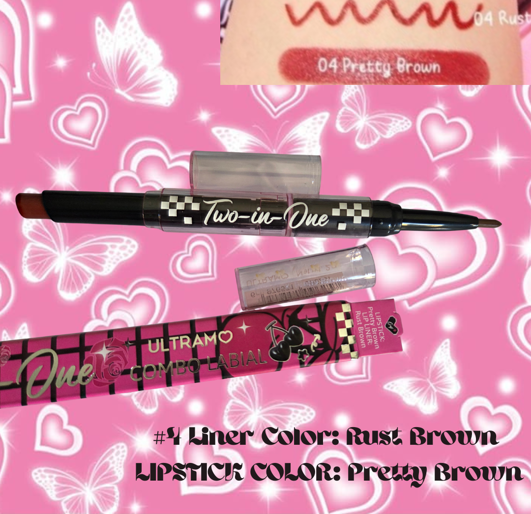 TWO-IN-ONE Lipliner/Lipstick