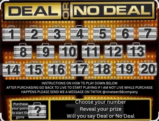 DEAL OR NO DEAL